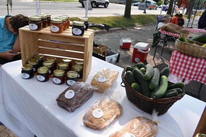 Jellies and baked goods